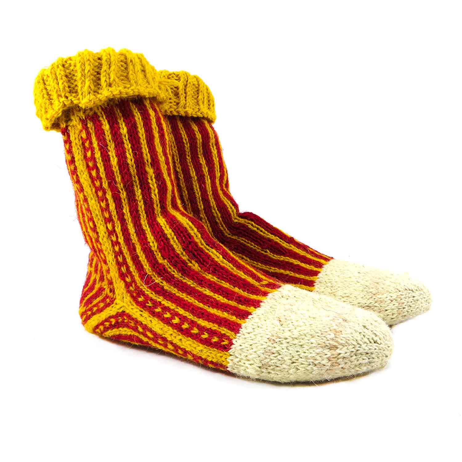 جوراب پشمی دستباف سنتی کردستان کد 136 سایز 40-41 جوراب پشمی دستباف سنتی کردستان کد 136 سایز 40-41