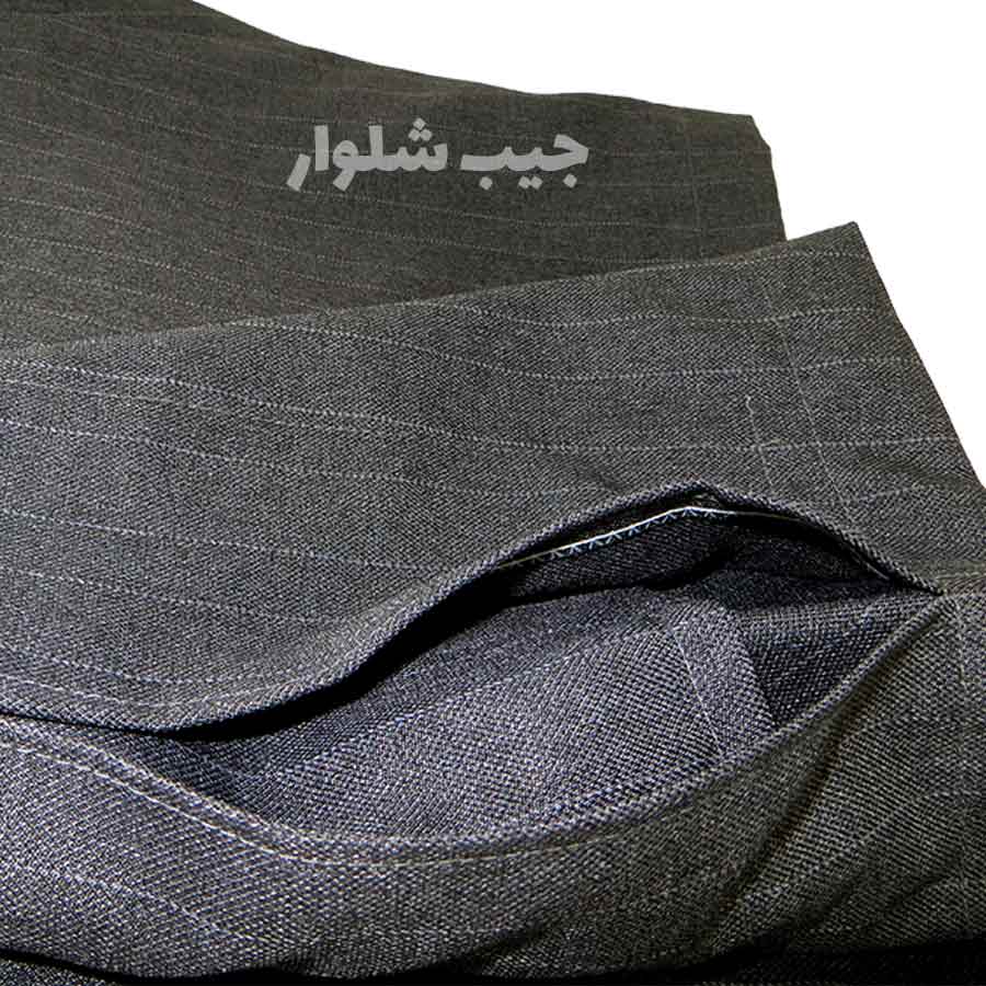 شلوار کردی مردانه طوسی کد 106 شلوار کردی مردانه طوسی کد 106
