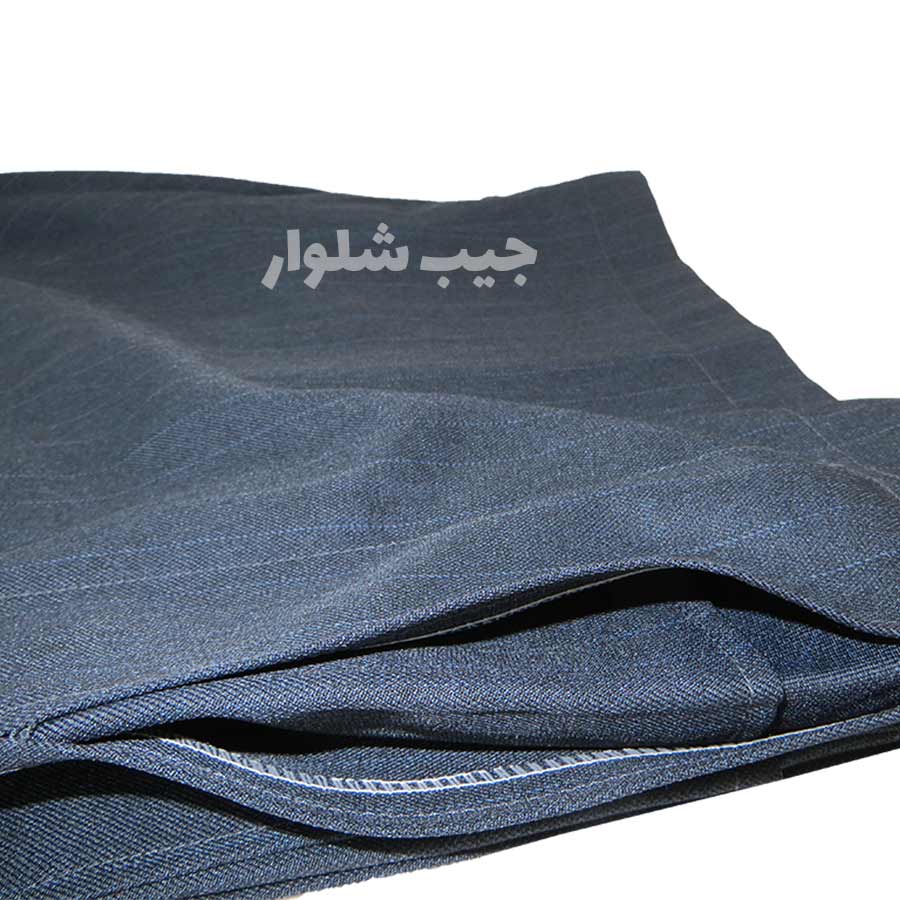 شلوار کردی مردانه سرمه ای کد 107 شلوار کردی مردانه سرمه ای کد 107