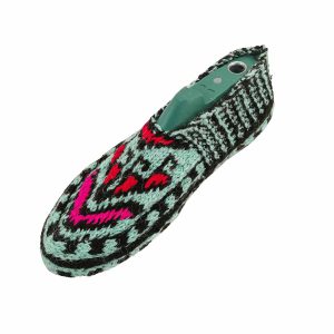 جوراب بافتنی کاموایی زنانه کردستان کد 25