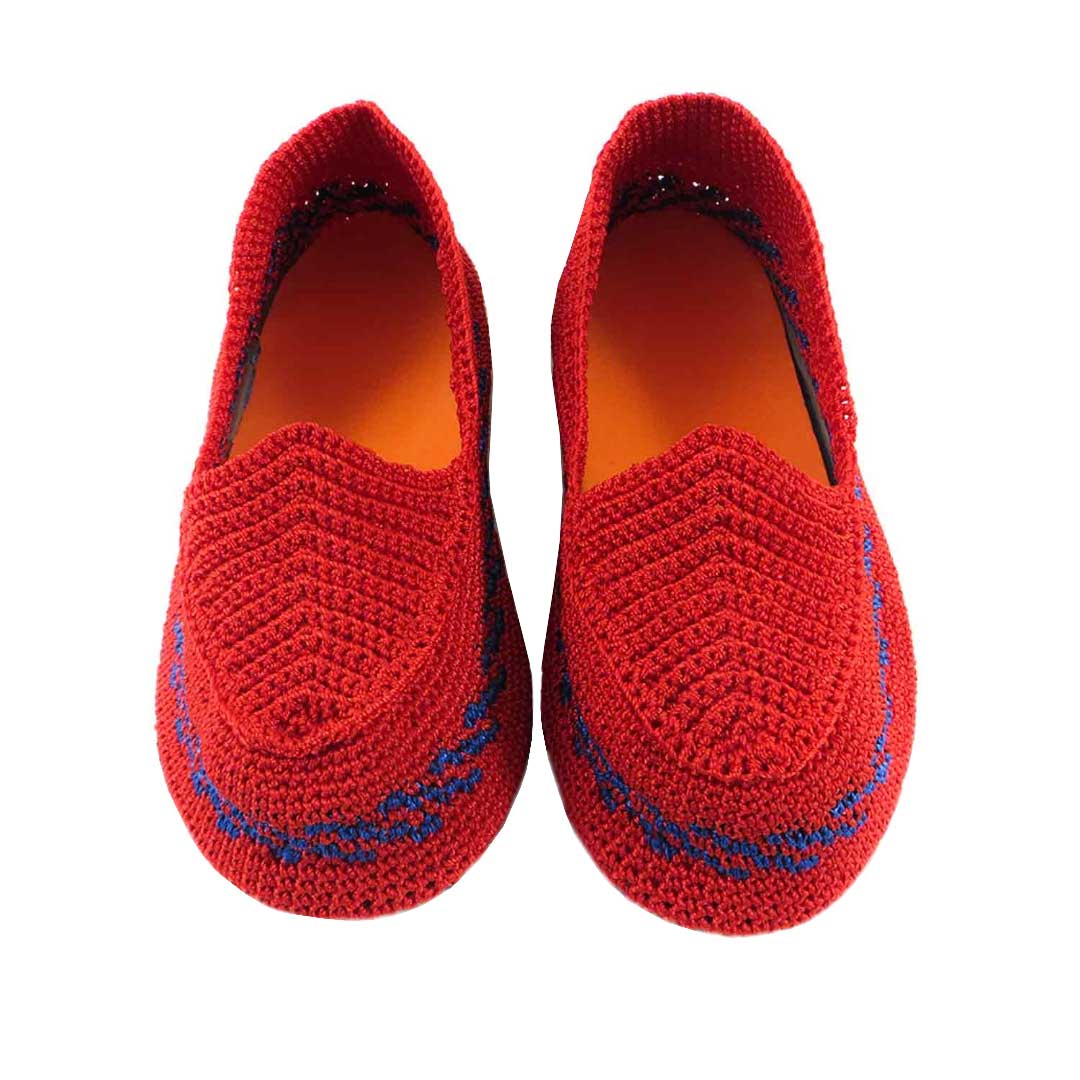 گیوه بچه گانه دستباف کردستان سایز 22 کد 115 گیوه بچه گانه دستباف کردستان سایز 22 کد 115