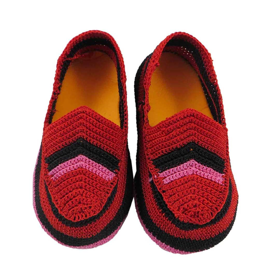 گیوه بچه گانه دستباف کردستان سایز 22 کد 119 گیوه بچه گانه دستباف کردستان سایز 22 کد 119