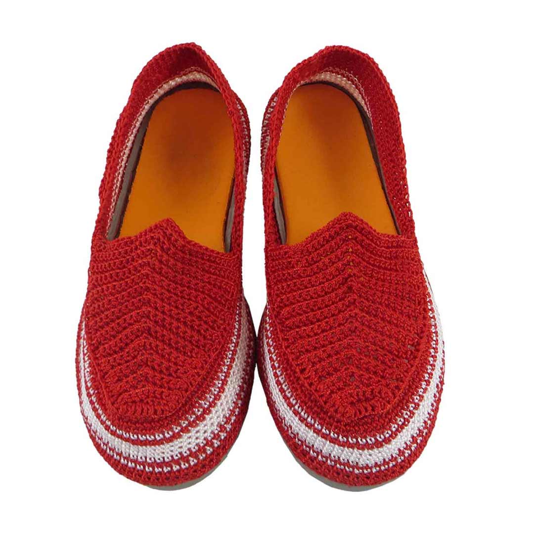 گیوه بچه گانه دستباف کردستان سایز 26 کد 124 گیوه بچه گانه دستباف کردستان سایز 26 کد 124