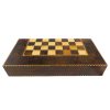 تخته نرد سنندج پشت صفحه شطرنج داخل ریشه گره گردو کد 310