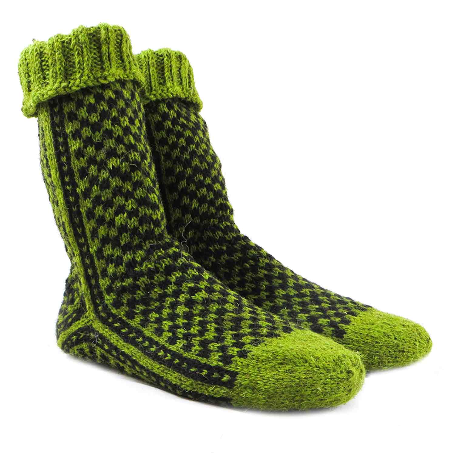 جوراب پشمی دستباف سنتی کردستان کد 152 سایز 40-41 جوراب پشمی دستباف سنتی کردستان کد 152 سایز 40-41