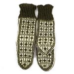 جوراب پشمی دستباف سنتی کردستان کد 150 سایز 40-41