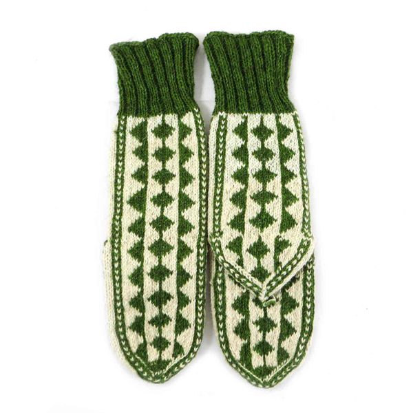 جوراب پشمی دستباف سنتی کردستان کد 181 سایز 40-41