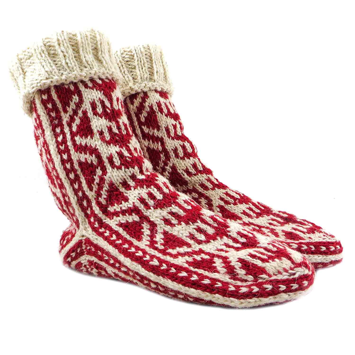 جوراب پشمی دستباف سنتی کردستان کد 193 سایز 44-45 جوراب پشمی دستباف سنتی کردستان کد 193 سایز 44-45