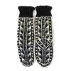 جوراب پشمی دستباف سنتی کردستان کد 218 سایز 41-42