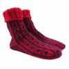 جوراب پشمی دستباف سنتی کردستان کد 195 سایز 42-43