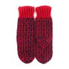 جوراب پشمی دستباف سنتی کردستان کد 188 سایز 41-42