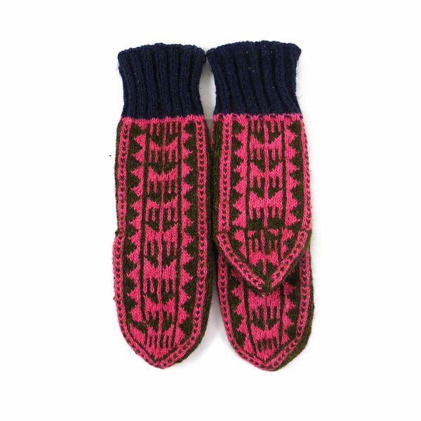 جوراب پشمی دستباف سنتی کردستان کد 209 سایز 41-42