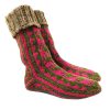 جوراب پشمی دستباف سنتی کردستان کد 161 سایز 39-40