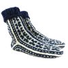 جوراب پشمی دستباف سنتی کردستان کد 171 سایز 41-42