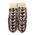 جوراب پشمی دستباف سنتی کردستان کد 172 سایز 40-41