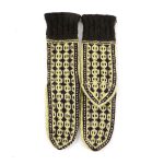 جوراب پشمی دستباف سنتی کردستان کد 214 سایز 41-42