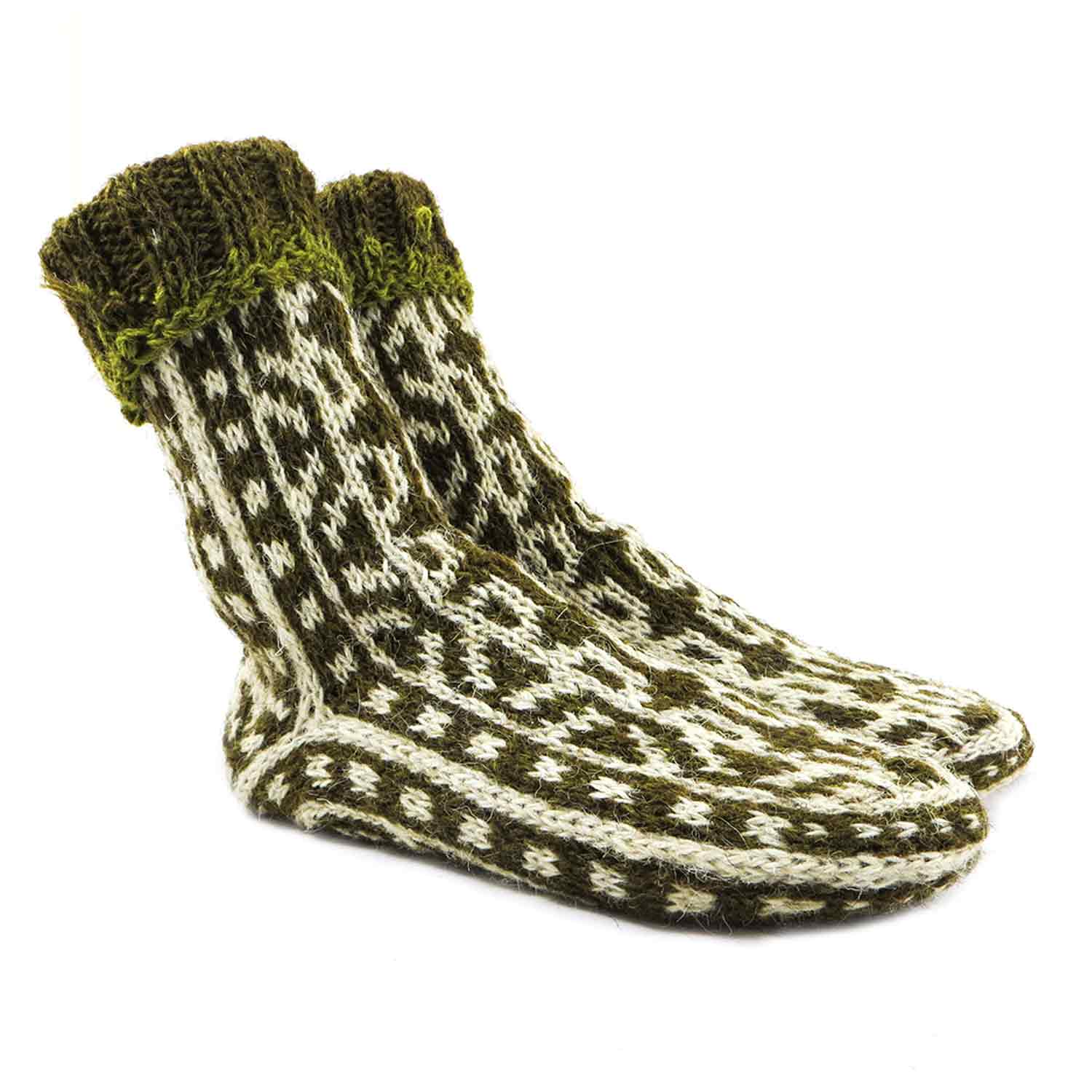 جوراب پشمی دستباف سنتی کردستان کد 222 سایز 42-43 جوراب پشمی دستباف سنتی کردستان کد 222 سایز 42-43