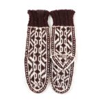 جوراب پشمی دستباف سنتی کردستان کد 224 سایز 41-42