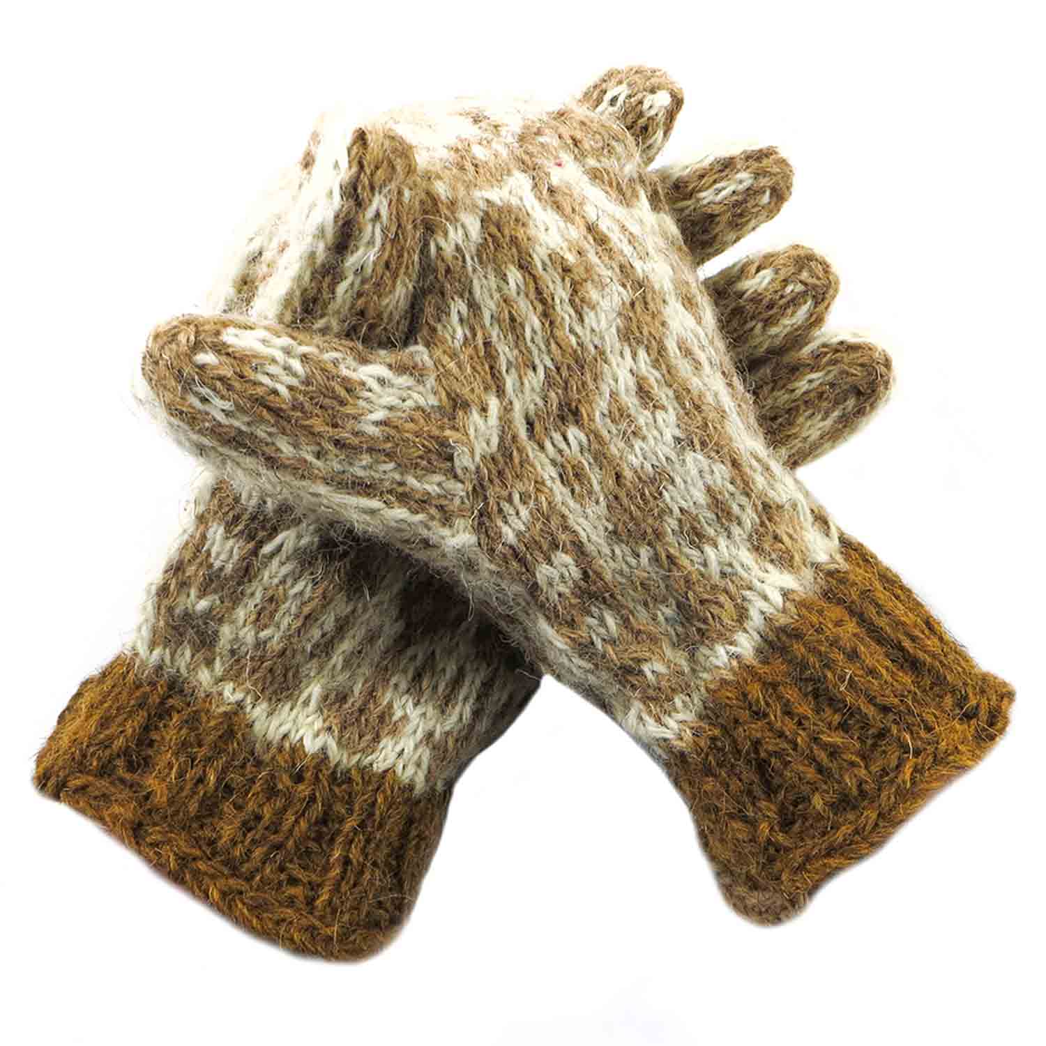 دستکش پشمی دستباف سنتی کردستان کد 101 سایز M دستکش پشمی دستباف سنتی کردستان کد 101 سایز M