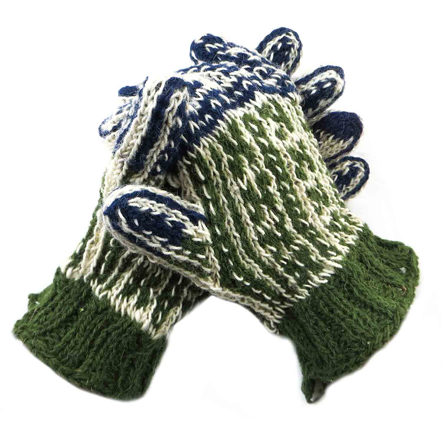 دستکش پشمی دستباف سنتی کردستان کد 102 سایز M دستکش پشمی دستباف سنتی کردستان کد 102 سایز M