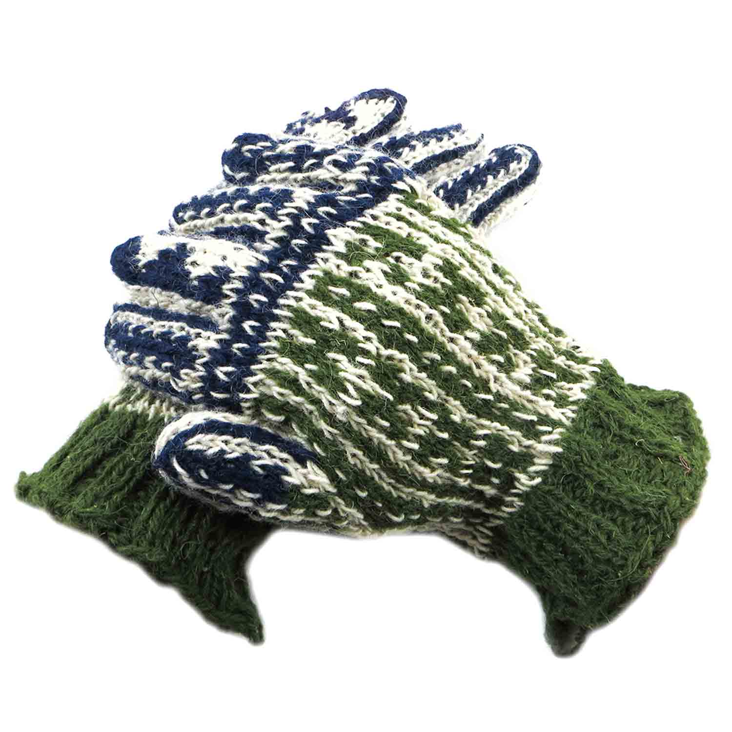 دستکش پشمی دستباف سنتی کردستان کد 102 سایز M دستکش پشمی دستباف سنتی کردستان کد 102 سایز M