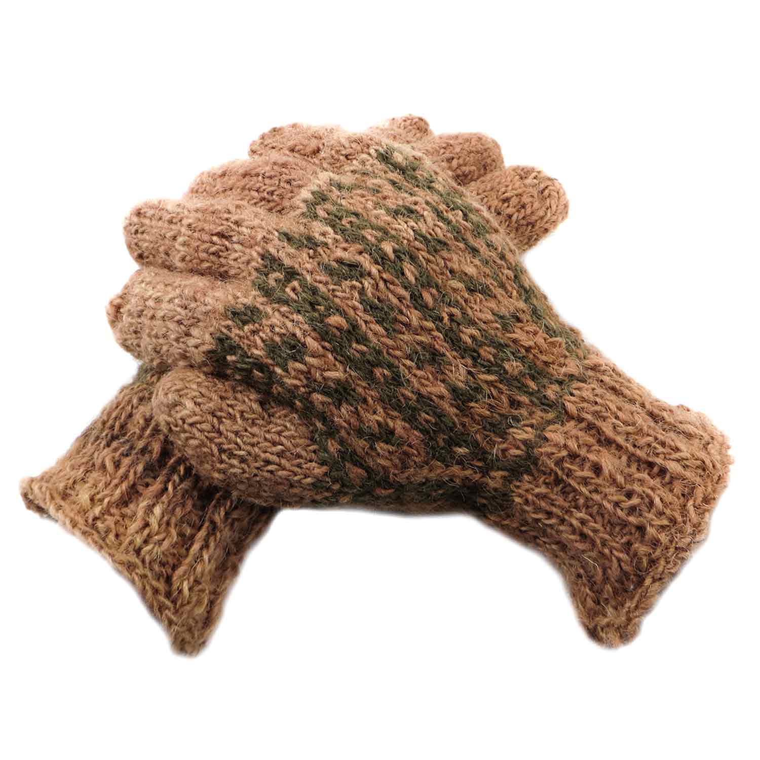 دستکش پشمی دستباف سنتی کردستان کد 104 سایز S دستکش پشمی دستباف سنتی کردستان کد 104 سایز S