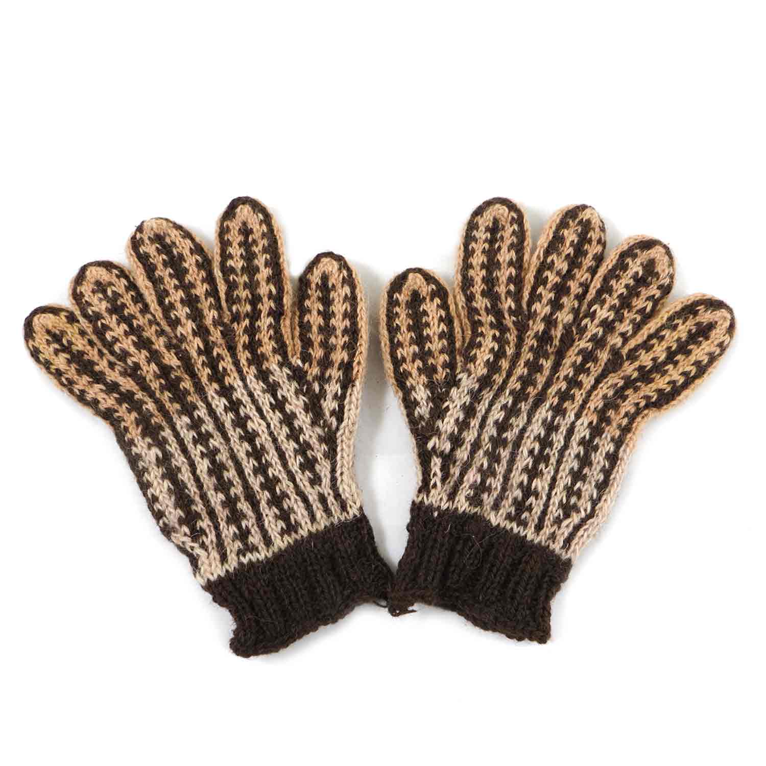 دستکش پشمی دستباف سنتی کردستان کد 105 سایز M دستکش پشمی دستباف سنتی کردستان کد 105 سایز M