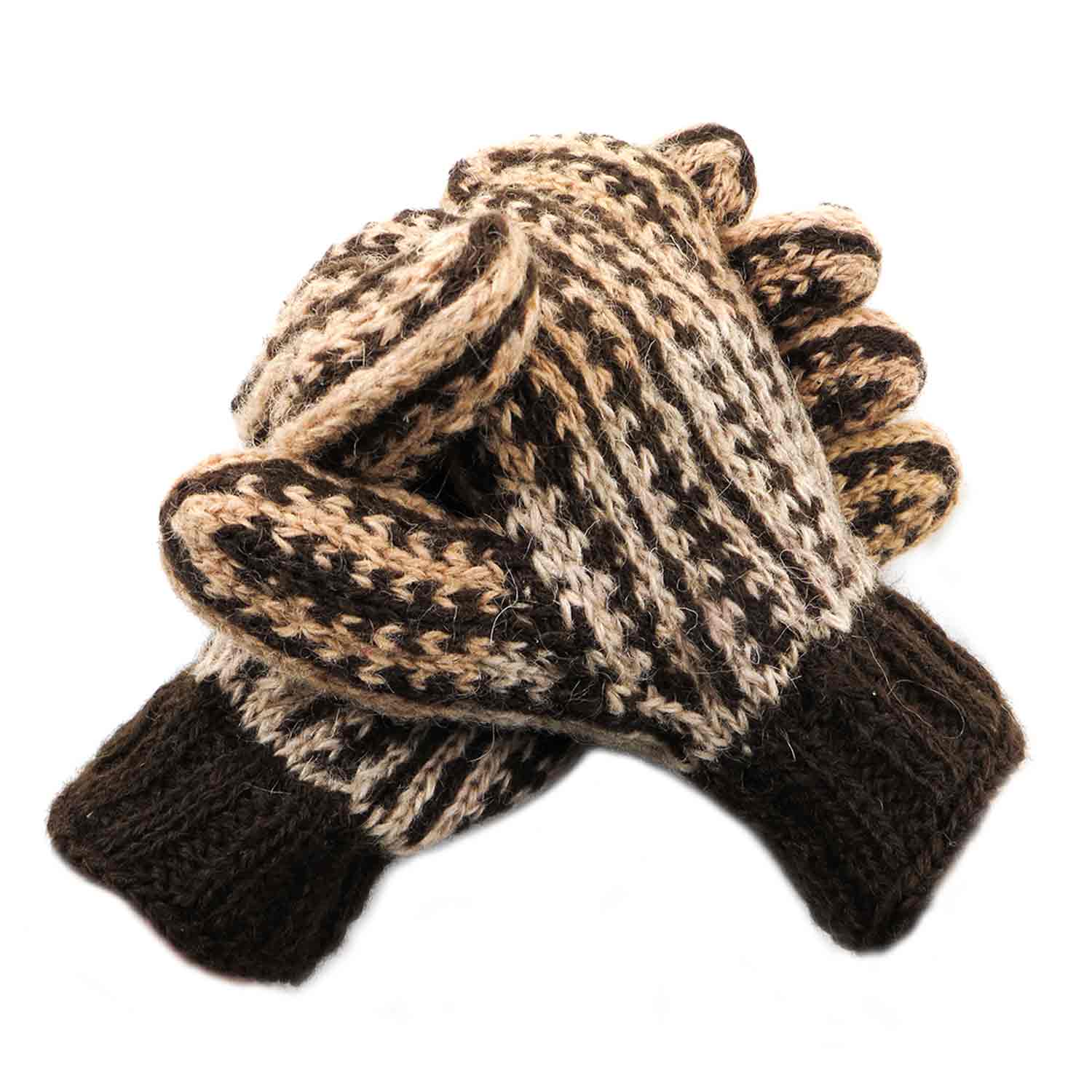 دستکش پشمی دستباف سنتی کردستان کد 105 سایز M دستکش پشمی دستباف سنتی کردستان کد 105 سایز M