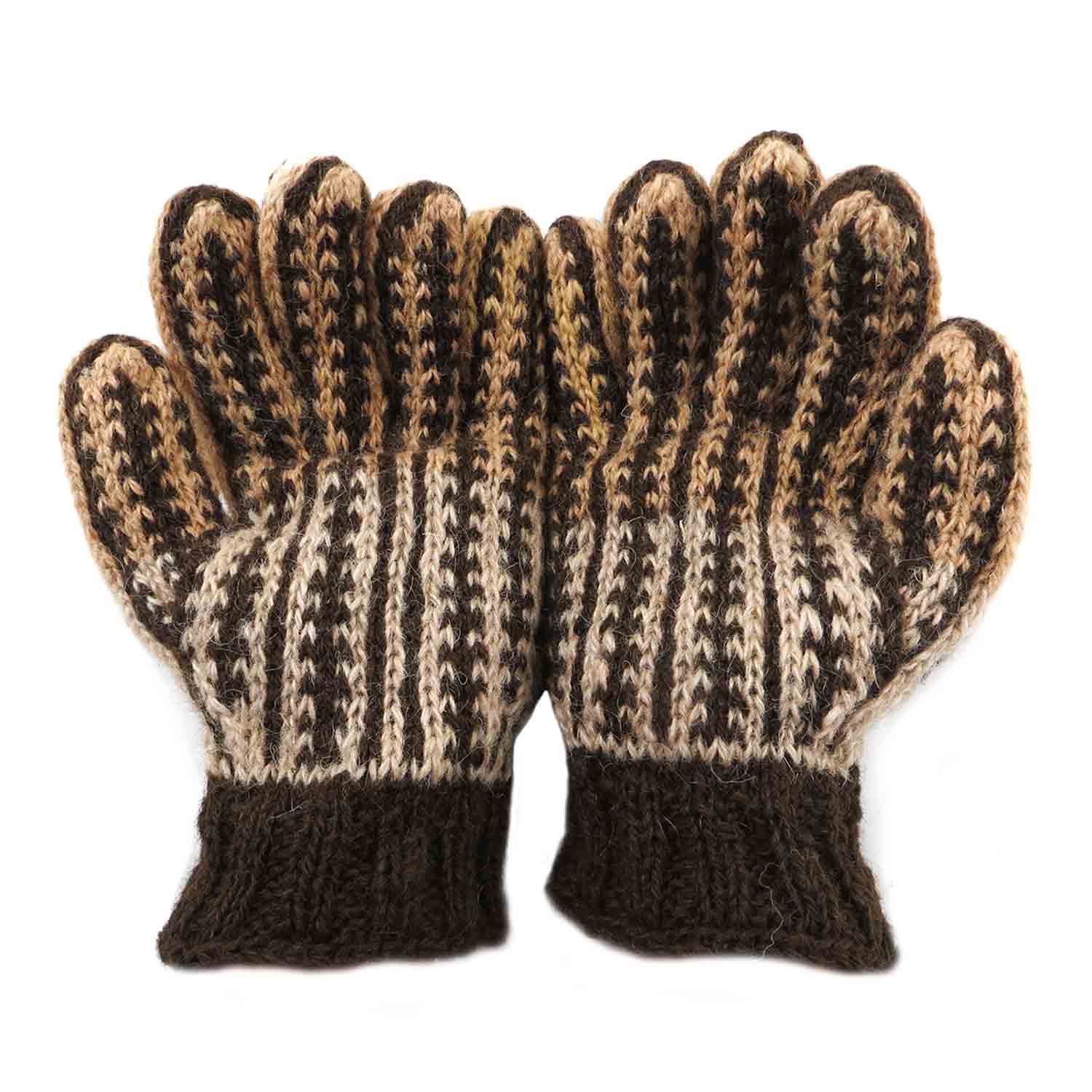 دستکش پشمی دستباف سنتی کردستان کد 105 سایز M دستکش پشمی دستباف سنتی کردستان کد 105 سایز M