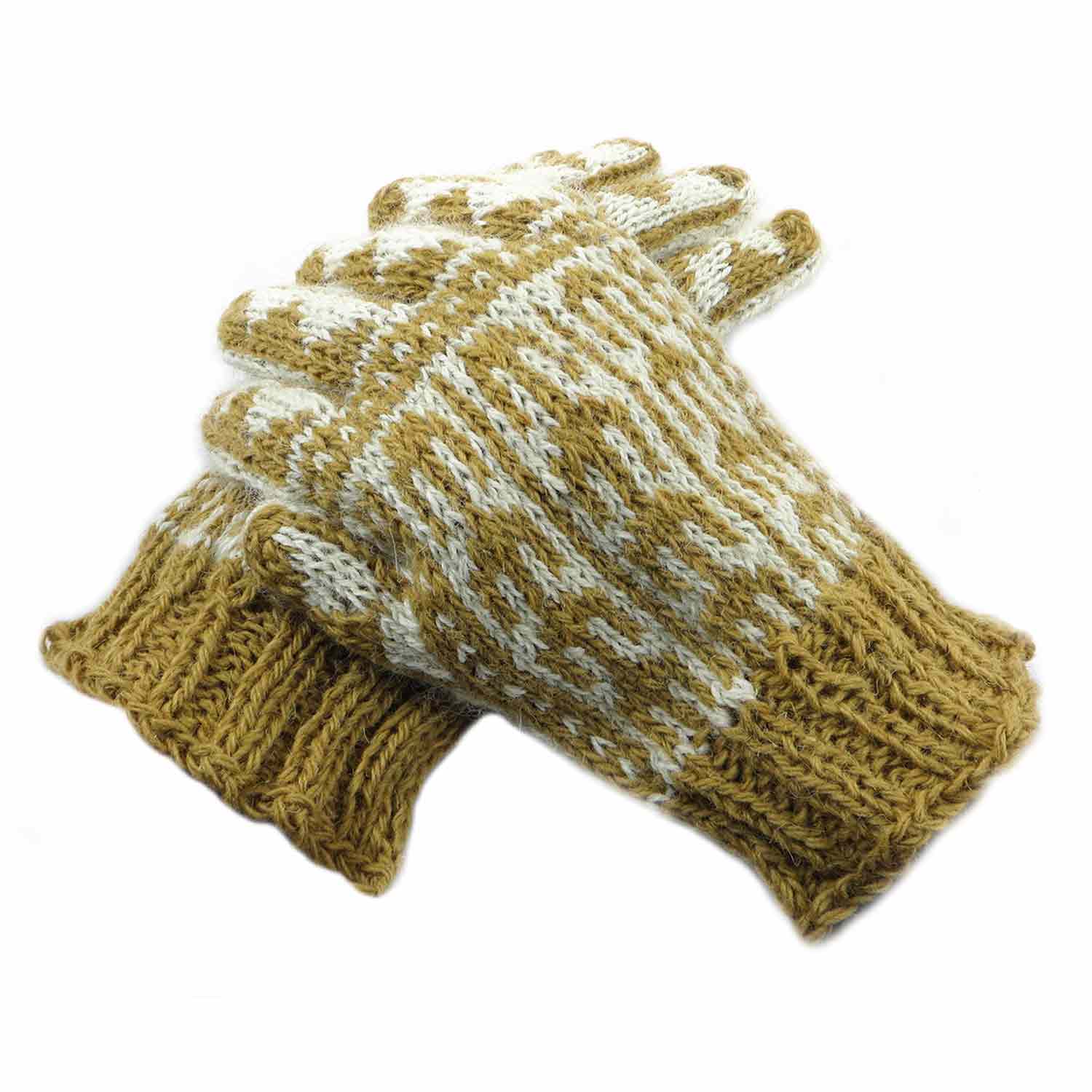 دستکش پشمی دستباف سنتی کردستان کد 108 سایز M دستکش پشمی دستباف سنتی کردستان کد 108 سایز M