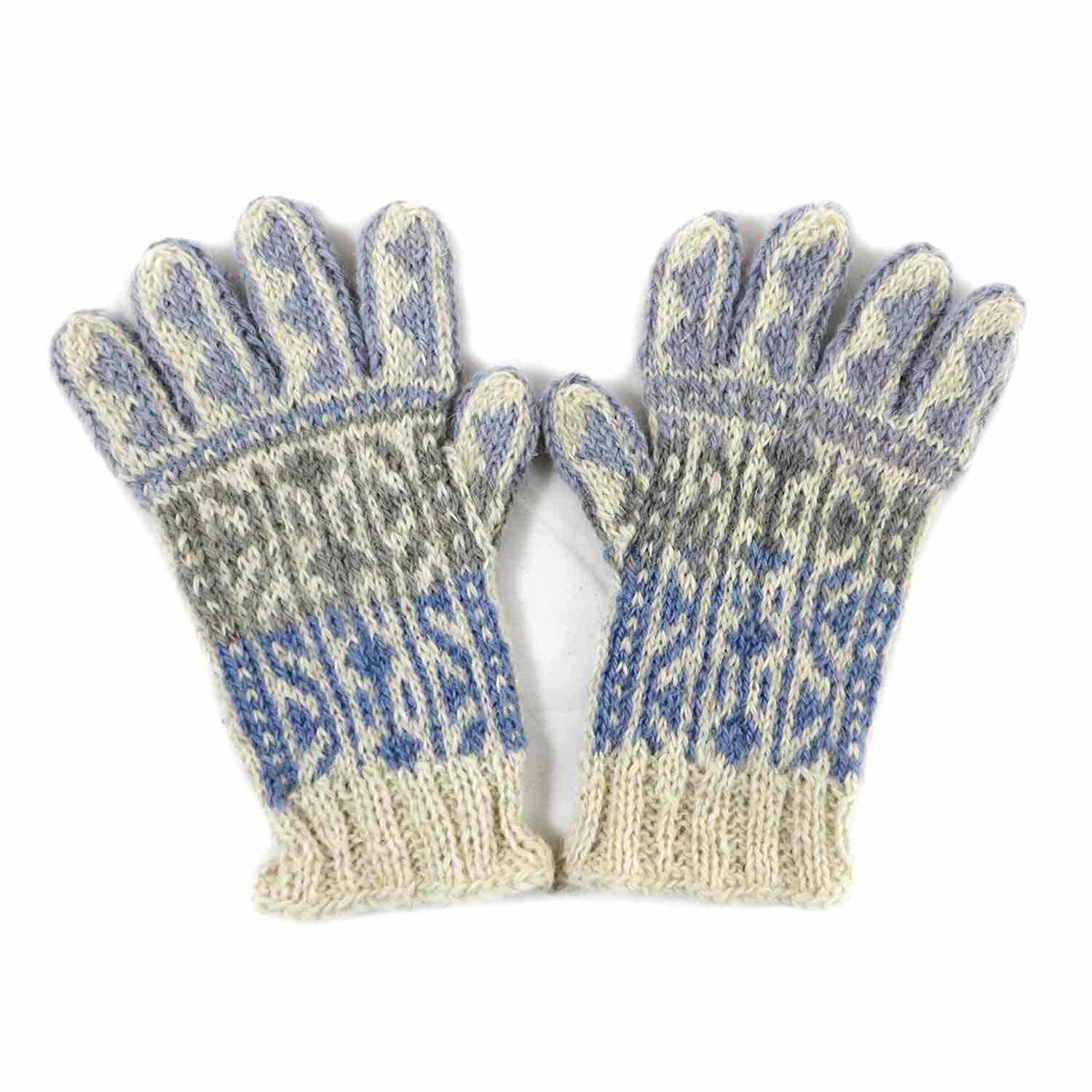 دستکش پشمی دستباف سنتی کردستان کد 114 سایز M دستکش پشمی دستباف سنتی کردستان کد 114 سایز M