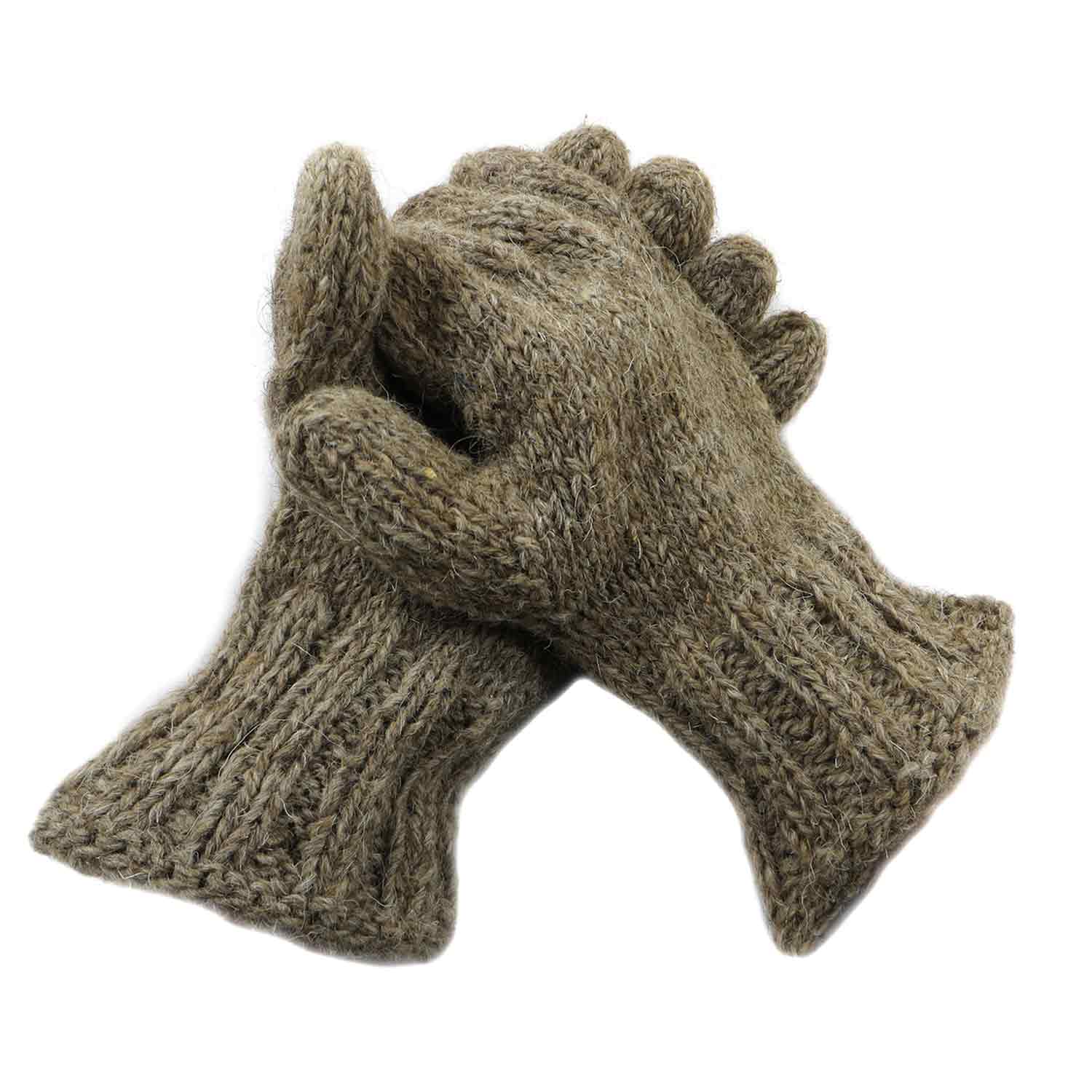 دستکش پشمی دستباف سنتی کردستان کد 115 سایز L دستکش پشمی دستباف سنتی کردستان کد 115 سایز L