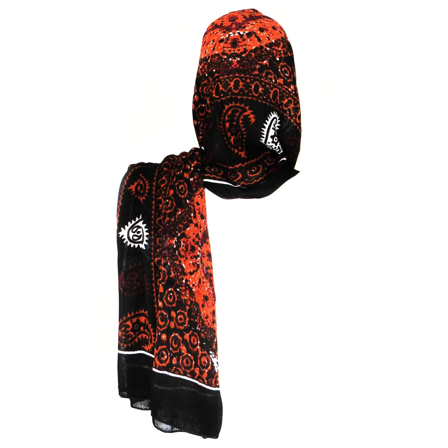 شال زنانه سنتی کردستان طرح ترنج رنگ نارنجی شال زنانه سنتی کردستان طرح ترنج رنگ نارنجی