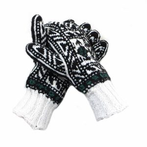 دستکش کاموایی دستباف سنتی کردستان کد 121 سایز L