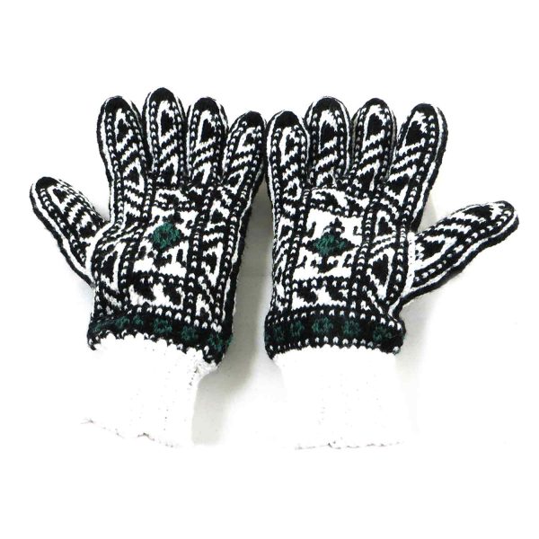 دستکش کاموایی دستباف سنتی کردستان کد 121 سایز L