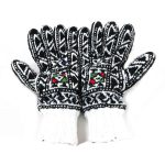 دستکش کاموایی دستباف سنتی کردستان کد 132 سایز L