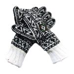 دستکش کاموایی دستباف سنتی کردستان کد 123 سایز L