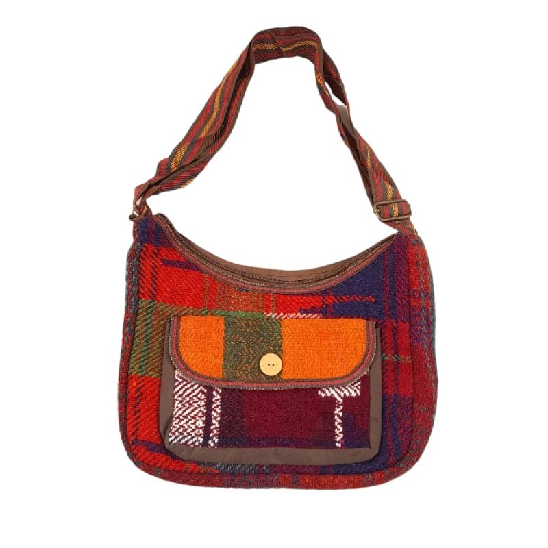 bag103 کیف رودوشی زنانه جاجیم طرح سنتی کد 103