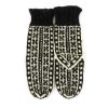جوراب پشمی دستباف سنتی کردستان کد 244 سایز 39-40