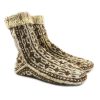 جوراب پشمی دستباف سنتی کردستان کد 235 سایز 43-44