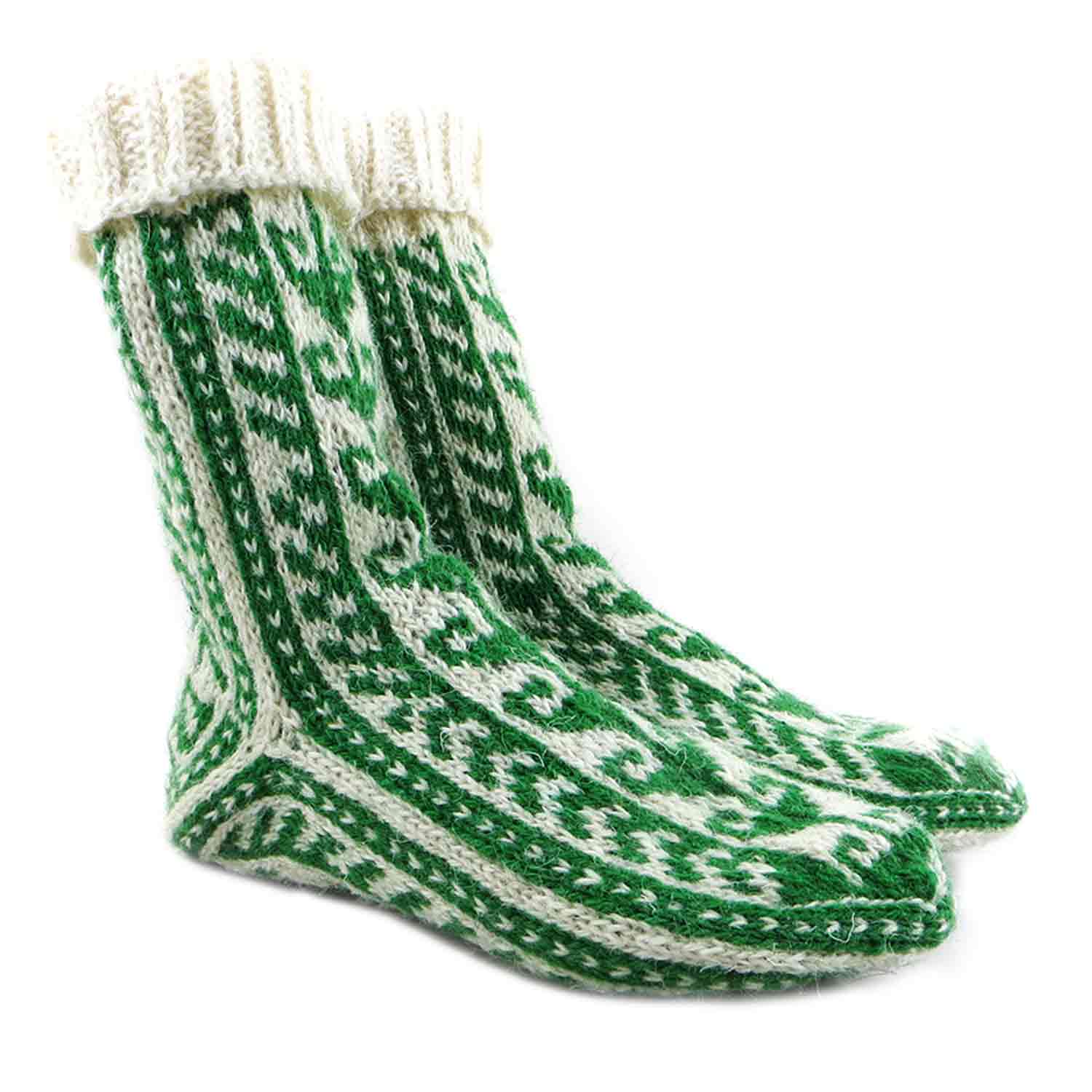 جوراب پشمی دستباف سنتی کردستان کد 249 سایز 37-38 جوراب پشمی دستباف سنتی کردستان کد 249 سایز 37-38