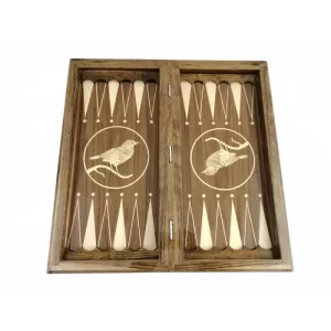 تخته نرد سنندج پشت صفحه شطرنج داخل لوزی و گنجشک کد p110