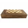 تخته نرد سنندج پشت صفحه شطرنج داخل خط و لوزی و هشت پر دور ساده کد p114