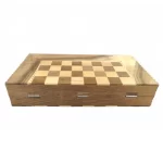 تخته نرد سنندج پشت صفحه شطرنج داخل لوزی و گنجشک کد p110