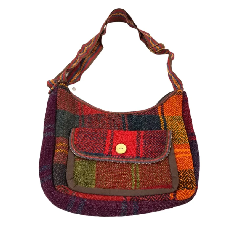bag114 کیف رودوشی زنانه جاجیم طرح سنتی کد 114