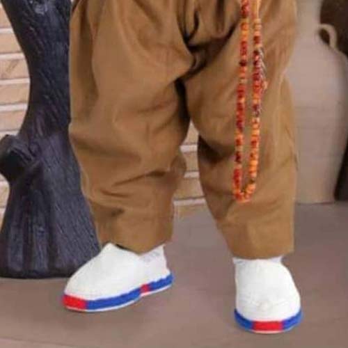 گیوه بچه گانه کردی سایز 5 مناسب سن 4.5-5سال