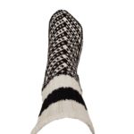 جوراب کاموایی دستباف ساقدار کد 401 سایز 42-44