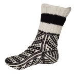 جوراب کاموایی دستباف ساقدار کد 401 سایز 42-44